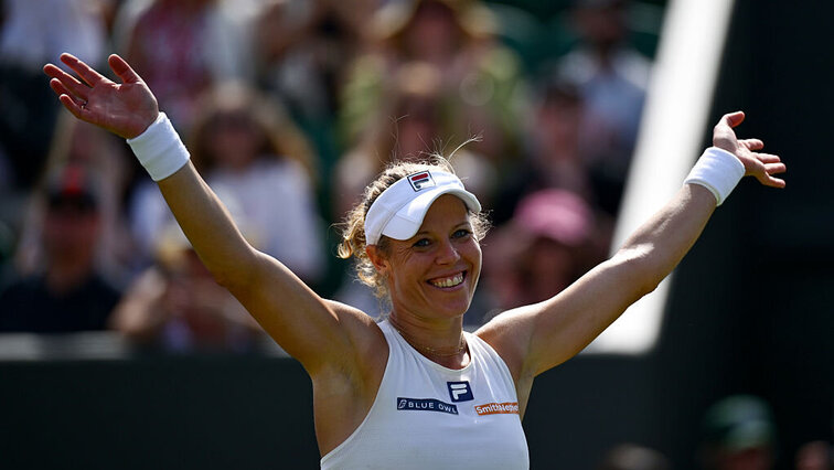 Laura Siegemund feiert mit 37 Jahren einen ihrer größten Erfolge der Karriere. Laura Siegemund feiert mit 37 Jahren einen ihrer größten Erfolge der Karriere.