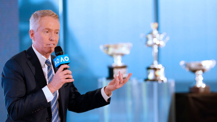 Craig Tiley hat den Starttermin 8. Februar 2021 im Blick Craig Tiley hat den Starttermin 8. Februar 2021 im Blick