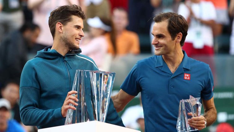 Dominic Thiem und Roger Federer treffen sich zum sechsten Mal