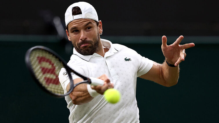 Grigor Dimitrov steht in Wimbledon 2026 im Achtelfinale Grigor Dimitrov steht in Wimbledon 2026 im Achtelfinale