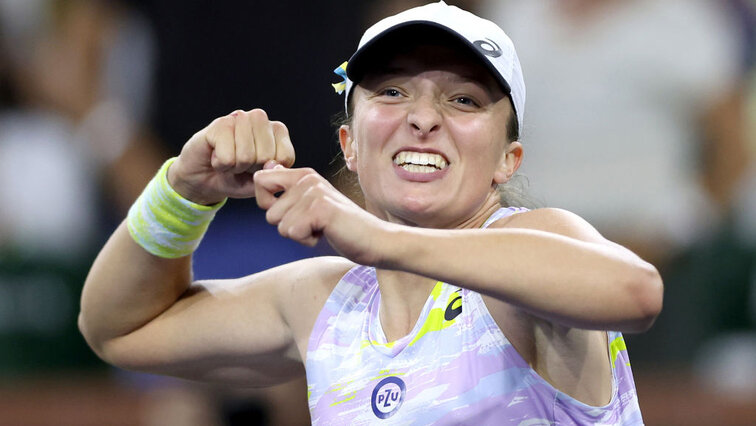 Iga Swiatek geht als Favoritin in das Endspiel von Indian Wells Iga Swiatek goes into the Indian Wells final as a favorite