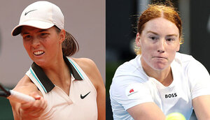 Lilli Tagger und Ella Seidel bestreiten heute das vierte Match nach 16 Uhr