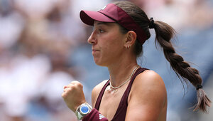 Jessica Pegula hat bislang in New York 2026 keine Probleme gehabt