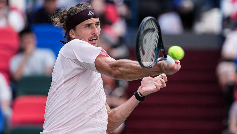 Alexander Zverev in Shanghai