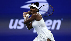 Venus Williams wird in Guangzhou im Einzel und im Doppel starten