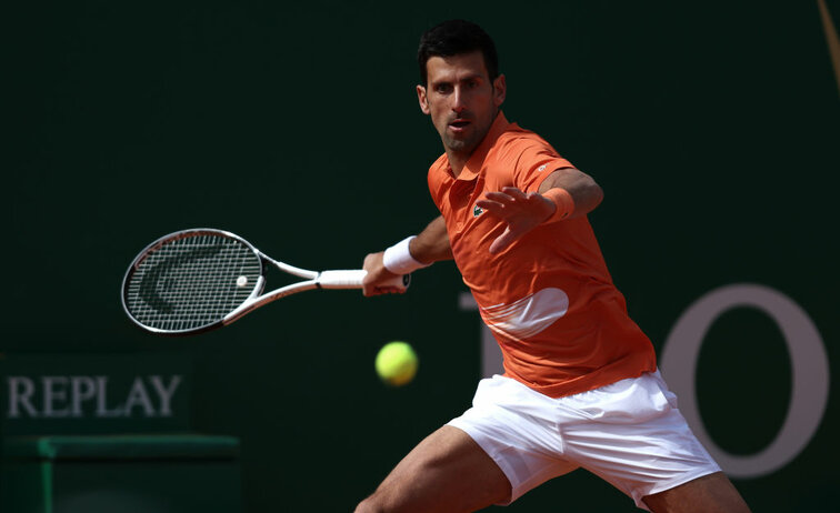 Novak Djokovic defeated Miomir Kecmanovic in three sets