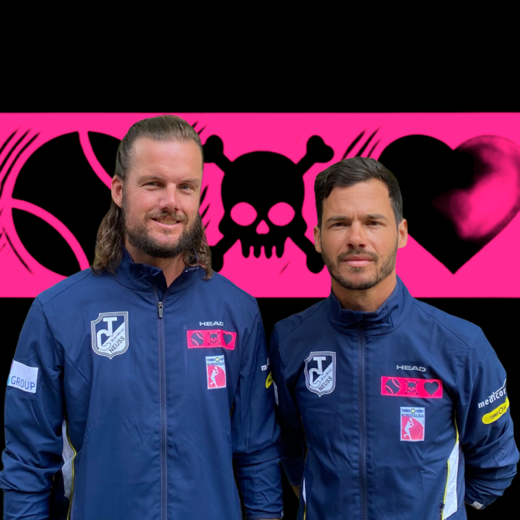 Clinton Thomson und Marius Zay stecken hinter dem Projekt "Tennis Ewige Liebe"