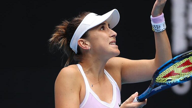 Belinda Bencic left St. Petersburg