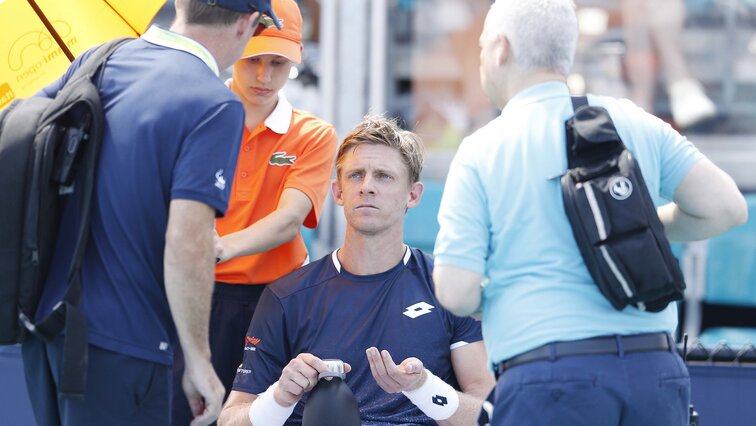 Kevin Anderson 2019 muss zu oft mit den Physios sprechen