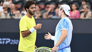 Francisco Cabral (l.) und Lucas Miedler scheiterten früh