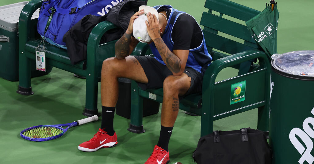 ATP Masters Indian Wells: Kyrgios gibt unter Tränen auf, Struff scheitert ...