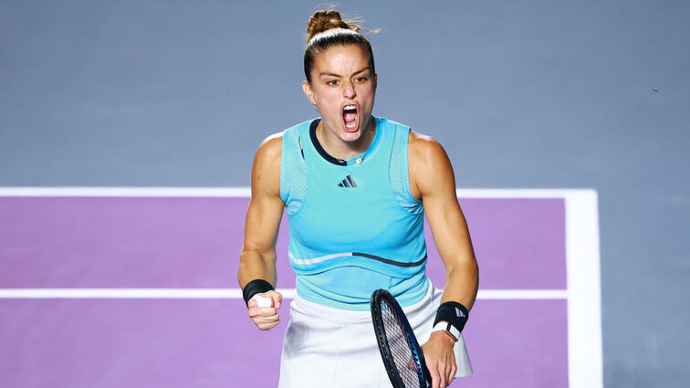 Maria Sakkari setzt ihren Erfolgslauf in Tokio fort. Maria Sakkari setzt ihren Erfolgslauf in Tokio fort.