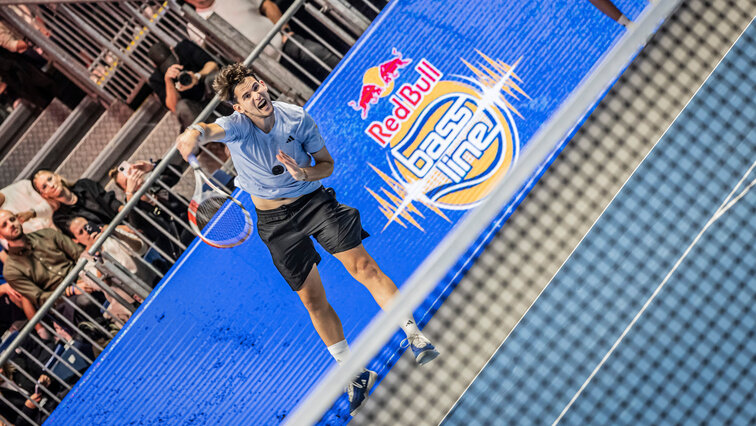 Dominic Thiem wird beim RedBull Bassline 2025 aufschlagen
