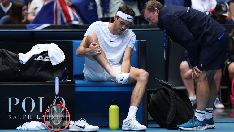 Taylor Fritz bei den Australian Open 2023 Taylor Fritz at the Australian Open 2023