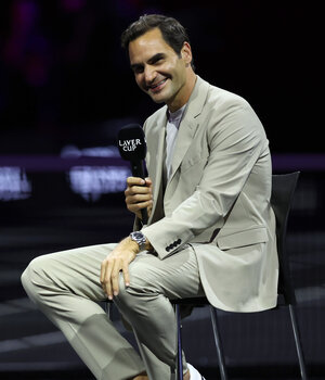 Jim Courier, Roger Federer
