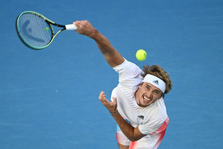 Alexander Zverev is in the round of 16 at the Australian Open