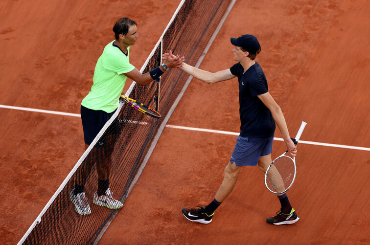 Rafael Nadal glaubt den Worten von Jannik Sinner Rafael Nadal glaubt den Worten von Jannik Sinner