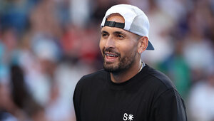 Nick Kyrgios genießt in Stuttgart das Comebackgefühl auf der ATP Tour.
