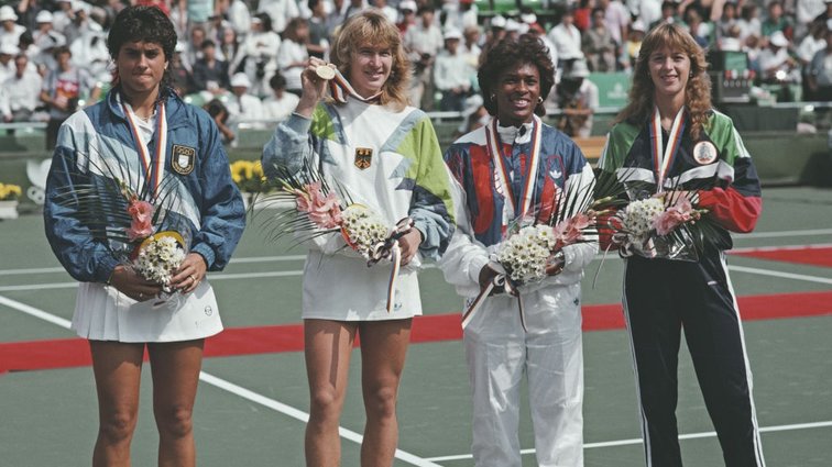 Steffi Graf holte sich 1988 den Golden Slam und schrieb sich damit nachhaltig in die Geschichtsbücher ein