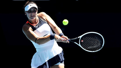 Bianca Andreescu schlägt nach wie vor in Melbourne auf
