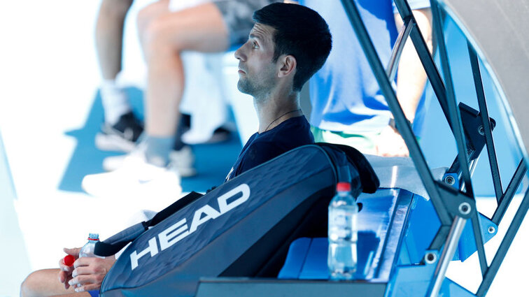 Novak Djokovic blickt immer noch ins Ungewisse