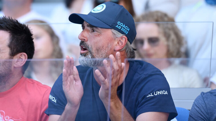 Goran Ivanisevic bei den Australian Open 2025 Goran Ivanisevic bei den Australian Open 2025