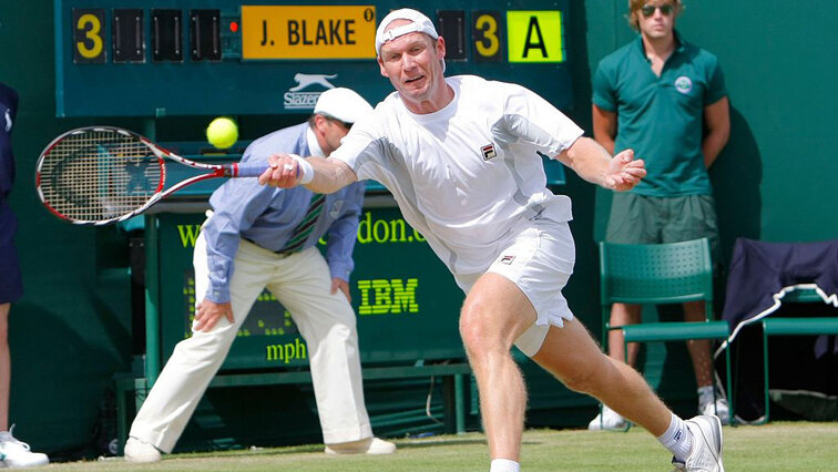 Rainer Schüttler auf dem weg ins Wimbledon-Halbfinale 2008