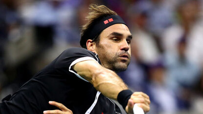Roger Federer hatte bei seinem ersten Match ordentlich Probleme Roger Federer hatte bei seinem ersten Match ordentlich Probleme