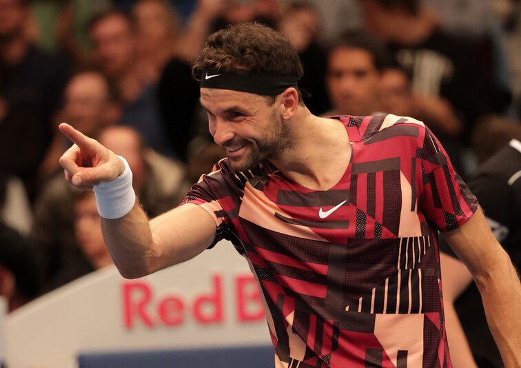 Grigor Dimitrov wusste in Wien bislang zu überzeugen Grigor Dimitrov wusste in Wien bislang zu überzeugen