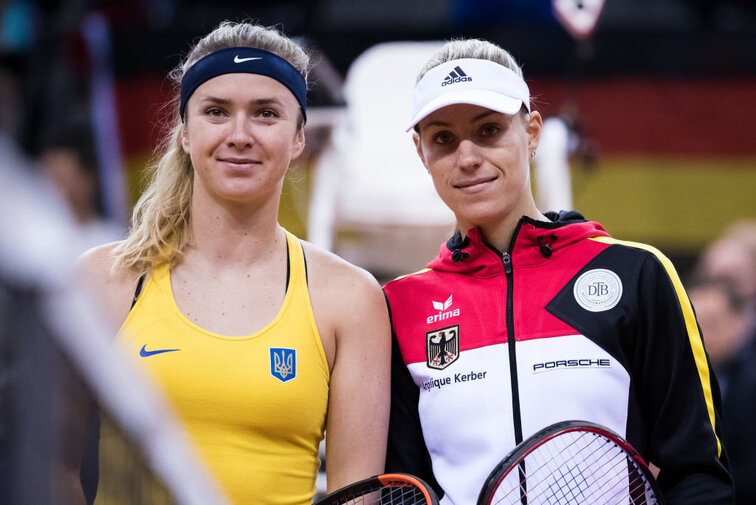 Angelique Kerber faces Elina Svitolina in the second round of Cincinnati