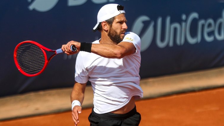 Jürgen Melzer also started group hare 2 with a win