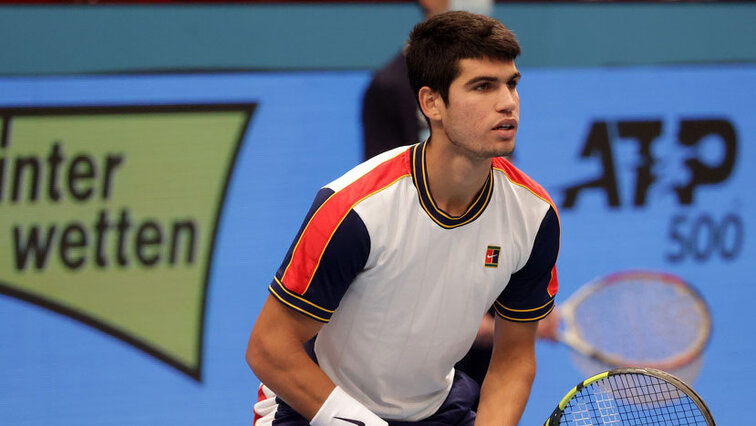 Carlos Alcaraz bei den Erste Bank Open 2021