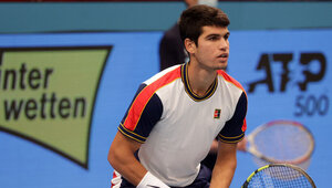 Carlos Alcaraz bei den Erste Bank Open 2021