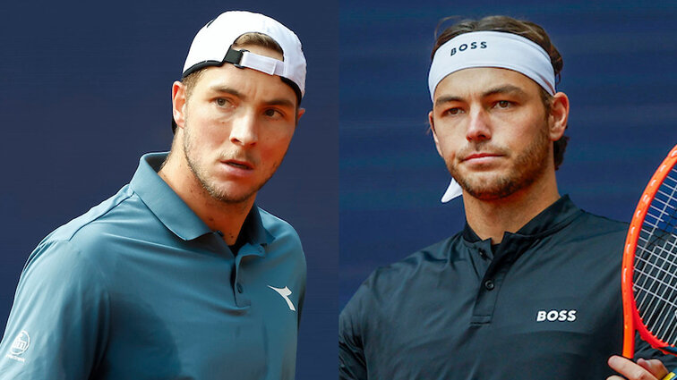 Jan-Lennard Struff und Taylor Fritz spielen heute um den Titel in München