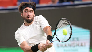 Nikoloz Basilashvili hat mit Doha dann doch Frieden geschlossen