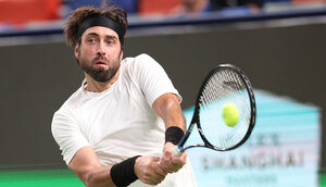 Nikoloz Basilashvili hat mit Doha dann doch Frieden geschlossen