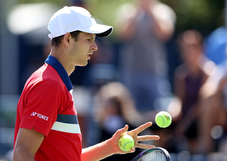 Hubert Hurkacz got off to a good start in the ATP Masters 1000 event