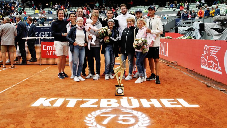 The winning family from Kitzbühel