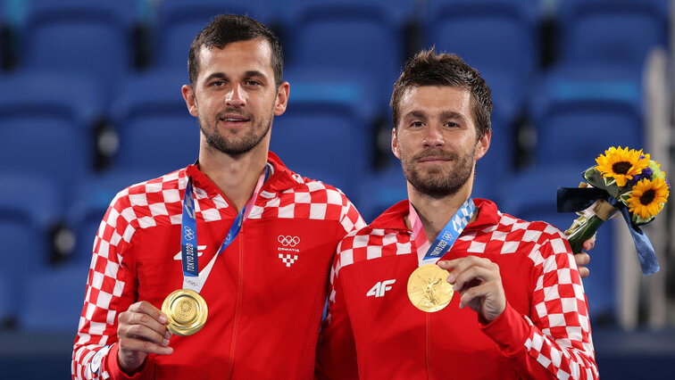2021 gemeinsam zu Gold: Mate Pavic und Nikola Mektic