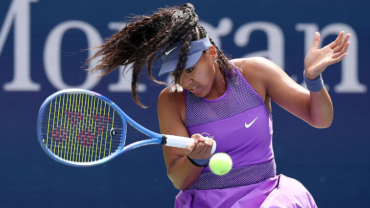 Naomi Osaka am Samstag in Flushing Meadows