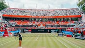 Das voll besetzte Steffi-Graf-Stadion in Berlin am Sonntag