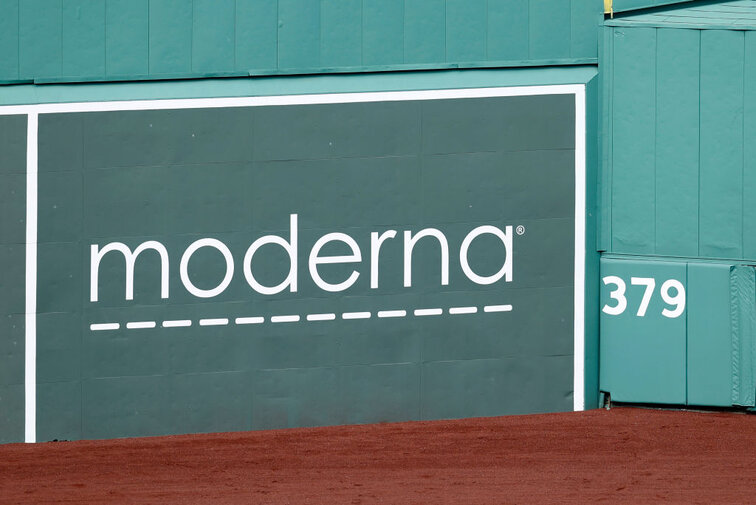 Moderna ist auch Sponsor des Bostoner Baseballclubs Red Sox
