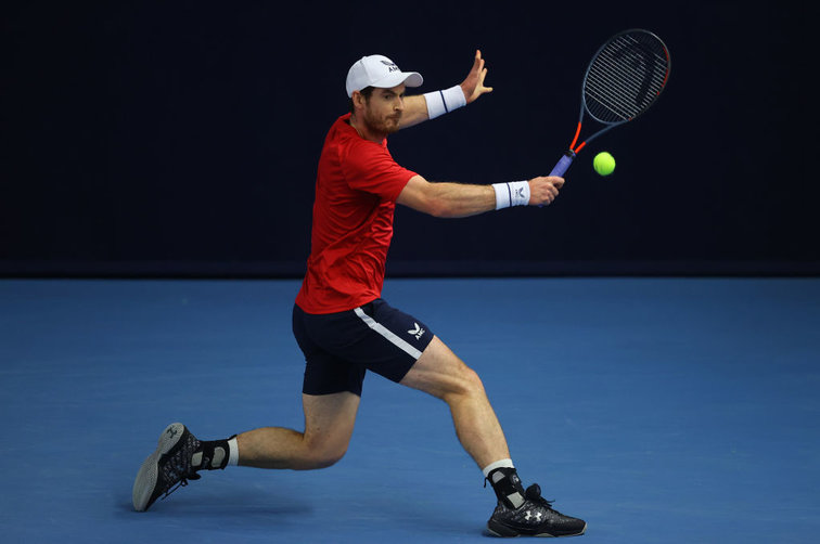 Andy Murray played against Illya Marchenko in the final