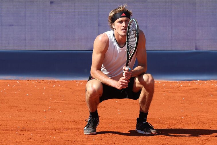 Alexander Zverev at the ATP 250 tournament in Munich