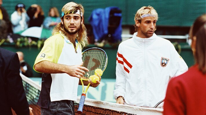 Vienna, Prater Stadium, 1990. Austrian tennis history.
