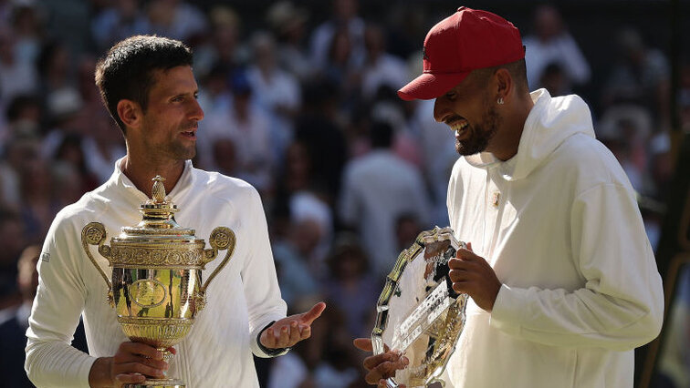 Werden sich Nick Kyrgios und Novak Djokovic bei den Australian Open 2023 wiedersehen?
