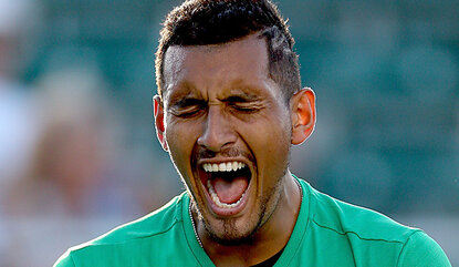 Nick Kyrgios zeigt sich in Miami bis dato nur von seiner Schokoladenseite