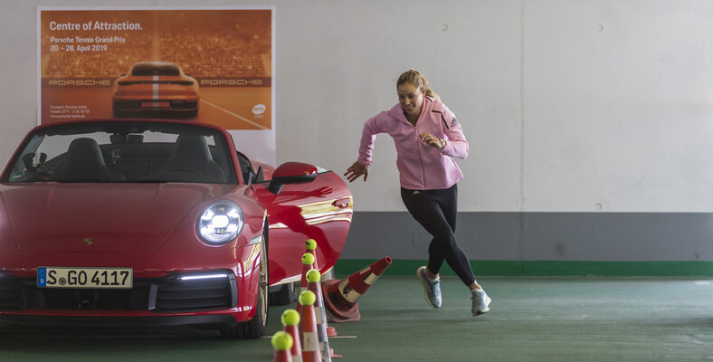 Angie Kerber geht auf die Bestzeit los Angie Kerber geht auf die Bestzeit los