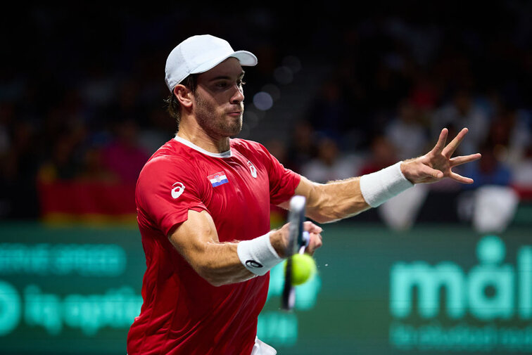 Davis Cup: Against Spain - Borna Coric puts Croatia 1-0 ahead · tennisnet.com