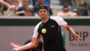 Taylor Fritz verbindet mit dem Stuttgarter Weissenhof ein Duell mit Roger Federer.
